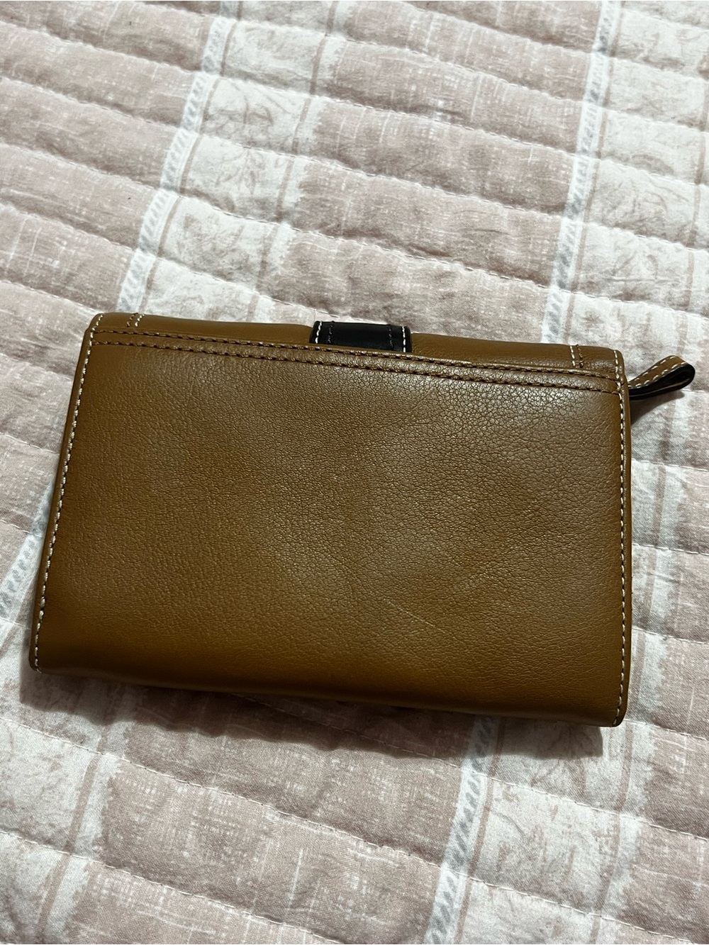 Coach Brown Leather Buckle Wallet - Picture 2 of 4